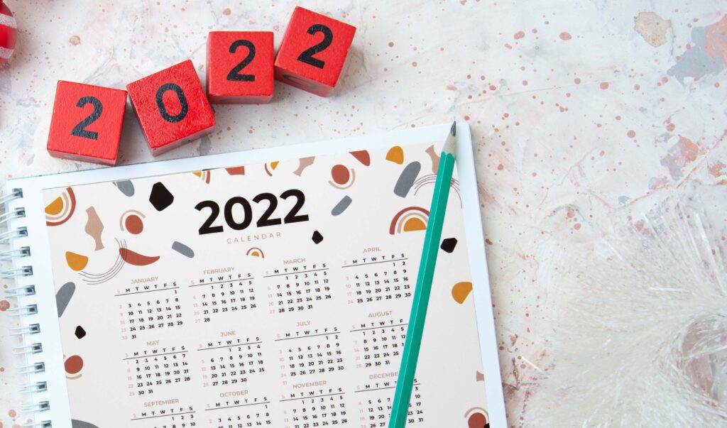 calendario 2022